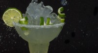 Voodoo Tiki Classic Margarita with Confettii Limes Garnish