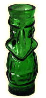 Voodoo Tiki_Shotglass_Green